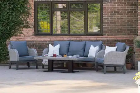 Chillington  5-Seat Lounge Set  Adustable Table- (Anthracite) - image 5