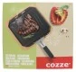 Cozze® reversible cast iron pan with bamboo tray 330x330 mm. - image 2