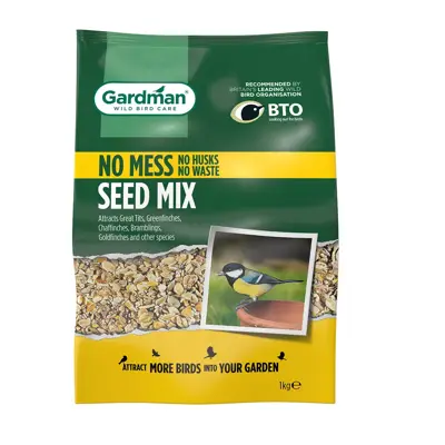 Gardman No Mess Seed Mix 1Kg