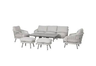 Hartman Aries 3 Seat Casual Lounge Set Taupe Moon - image 4