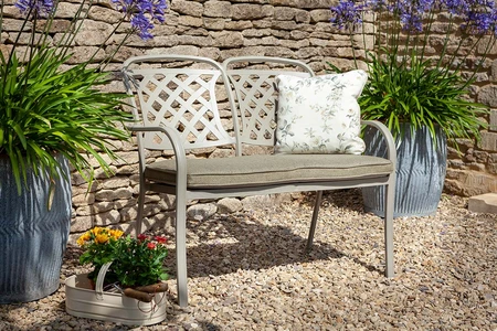 Hartman Berkeley 2 Seat High Back Bench Maize - image 1