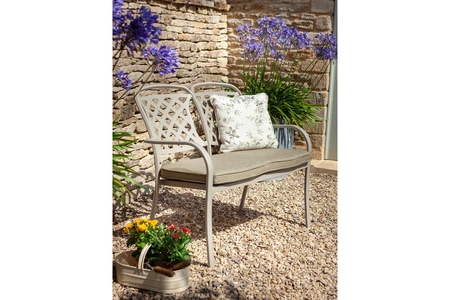 Hartman Berkeley 2 Seat High Back Bench Maize - image 2