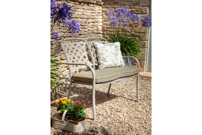 Hartman Berkeley 2 Seat High Back Bench Maize - image 2