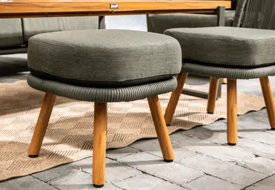 Hartman Eden 3 Seat Lounge Set - Moss-Juniper Rope-Acacia Wood - image 3