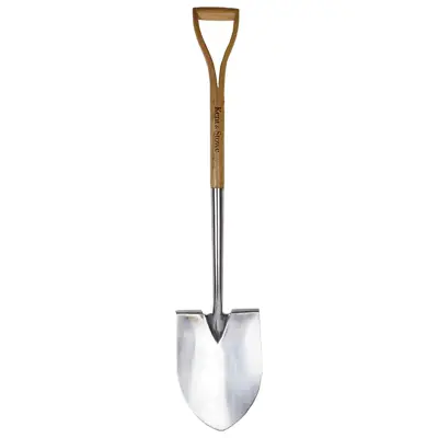Kent & Stowe Stainless Steel Pointed Spade FSC