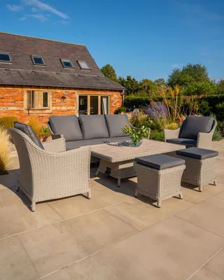 Kettler Foxley Sofa Set with 3 Seat Sofa