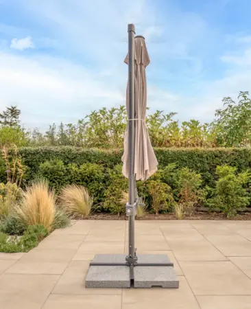 Kettler Orion 3m Cantilever Parasol Grey/Slate - image 3