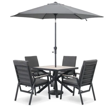 Kettler Tudor 4 Seat Reclining Dining Set - image 2