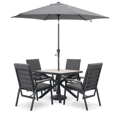 Kettler Tudor 4 Seat Reclining Dining Set - image 2