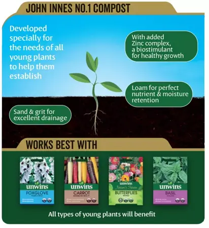 Westland John Innes Peat Free No.1 Young Plant Compost - image 5